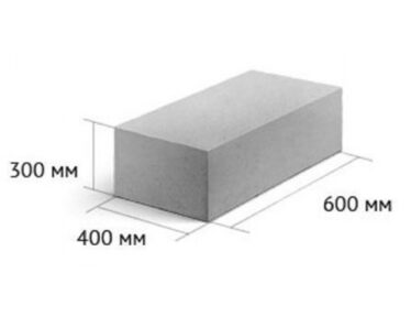 Полиблок D450 армированный 600х300х400 мм.